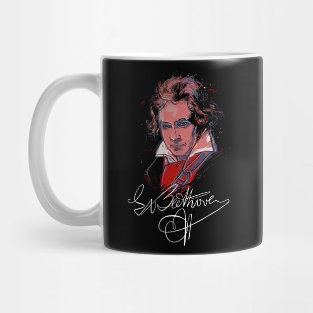 Ludwig van Beethoven, Classical Music-Piano by StabbedHeart